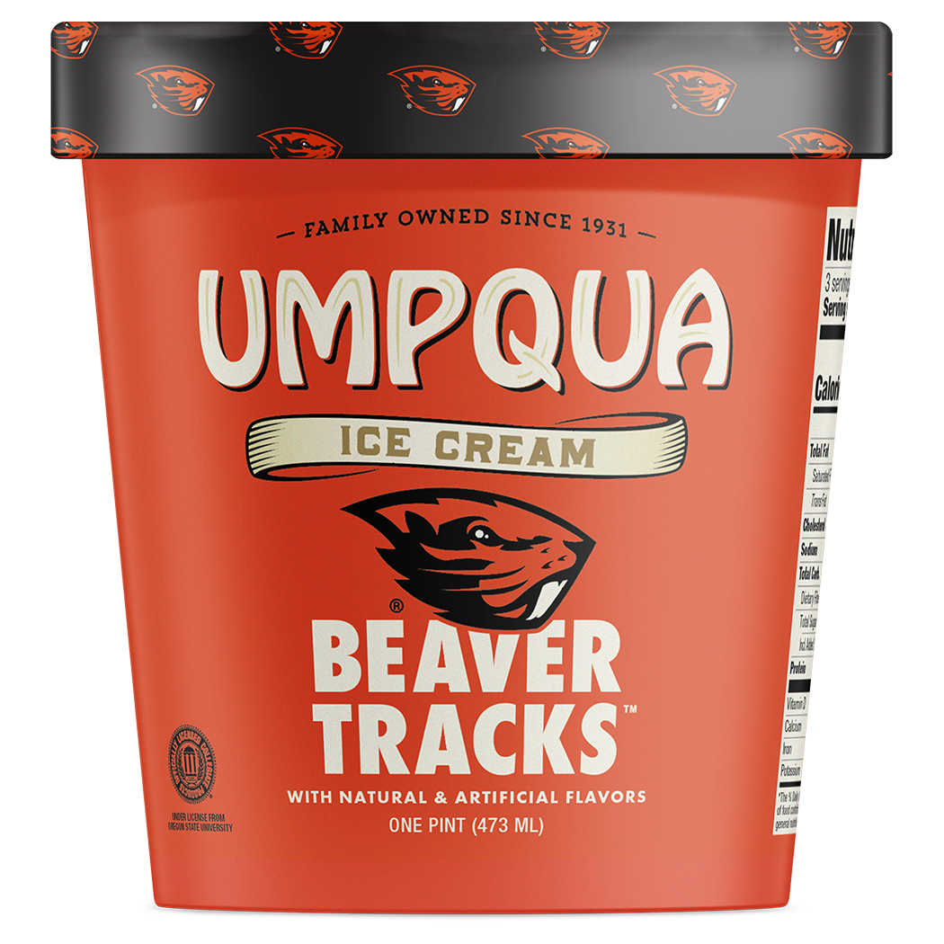 Umpqua Ice Cream - Beaver Tracks Pint