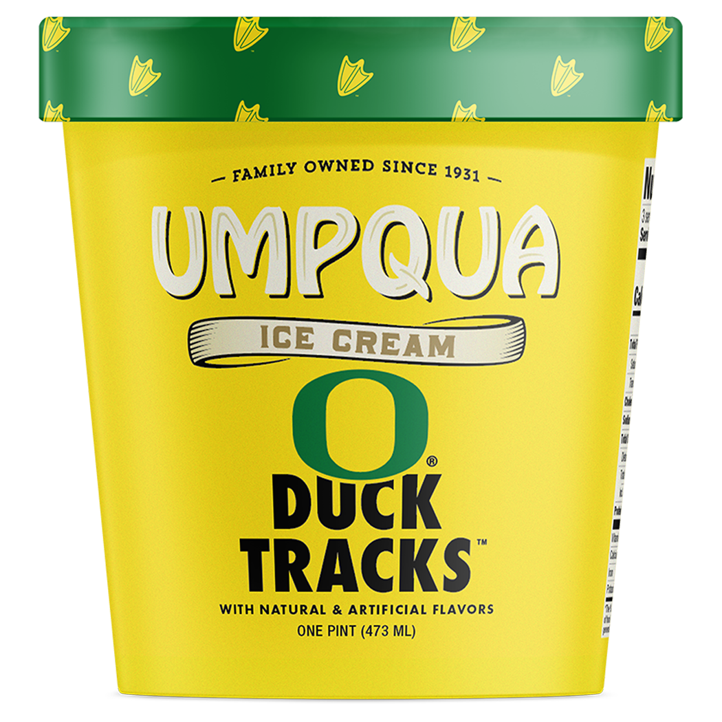 Umpqua Ice Cream - Duck Tracks