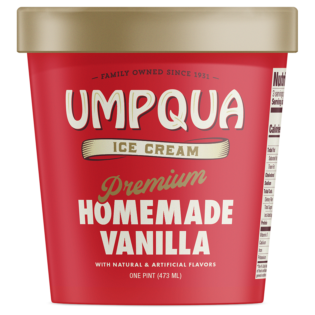 Umpqua Ice Cream - Homemade Vanilla